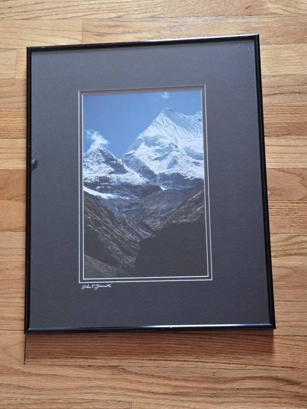 Hand-crafted piece of original art - 16"x20" framed